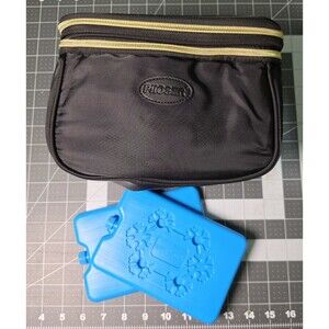 PIIOSER Breast Milk Cooler Travel Bag With 2 Ice Pack